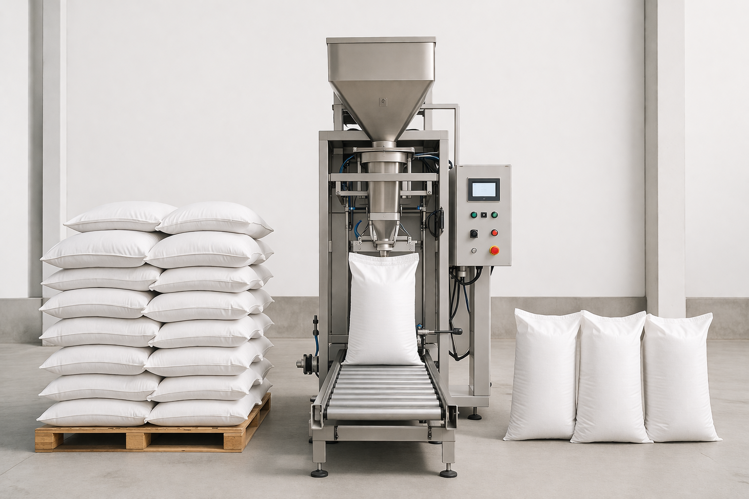 máy đóng bao cho hộ kinh doanh nhỏ