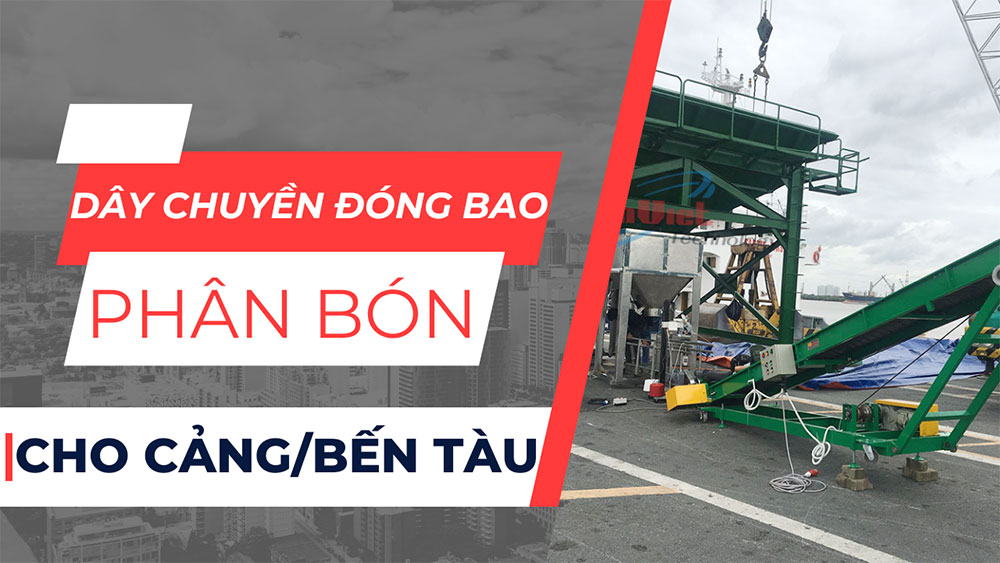 dây chuyền đóng bao cho cảng biển