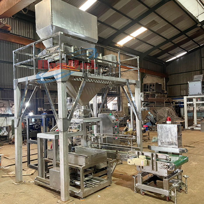 Dây chuyền đóng gói trà sữa túi 100g – 5000g.