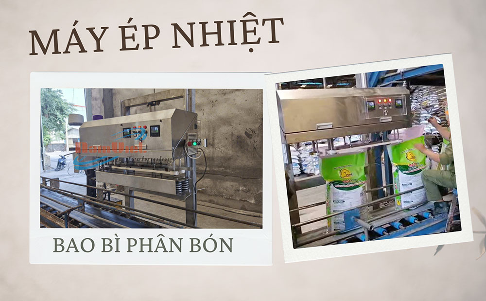 m&aacute;y &eacute;p nhiệt bao ph&acirc;n b&oacute;n 25kg-50kg