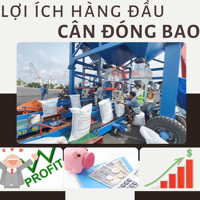 Vì sao doanh nghiệp cần chuyển sang cân đóng bao tự động?