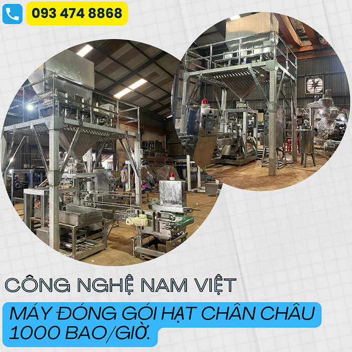 máy đóng gói hạt chân châu
