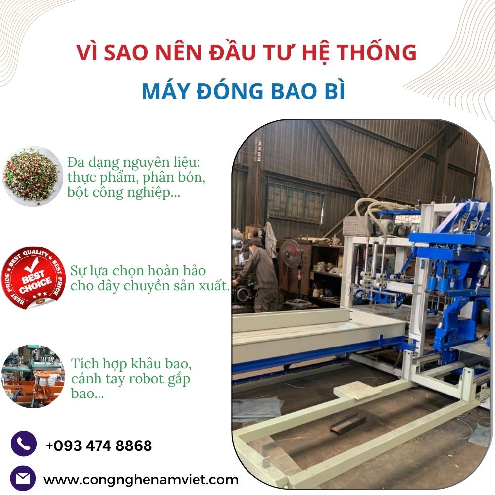 Câu hỏi phổ biến về hệ thống đóng bao tự động