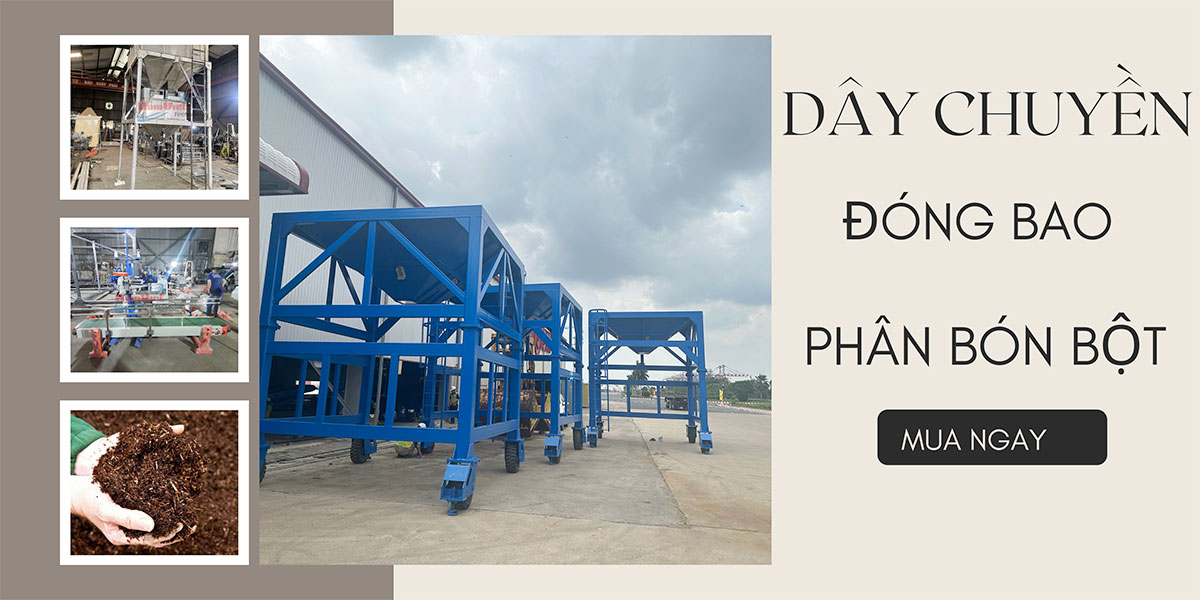 Dây chuyền đóng bao phân bón bột