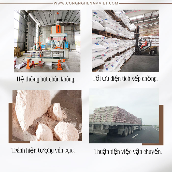 m&aacute;y đ&oacute;ng bao trang bị h&uacute;t ch&acirc;n kh&ocirc;ng