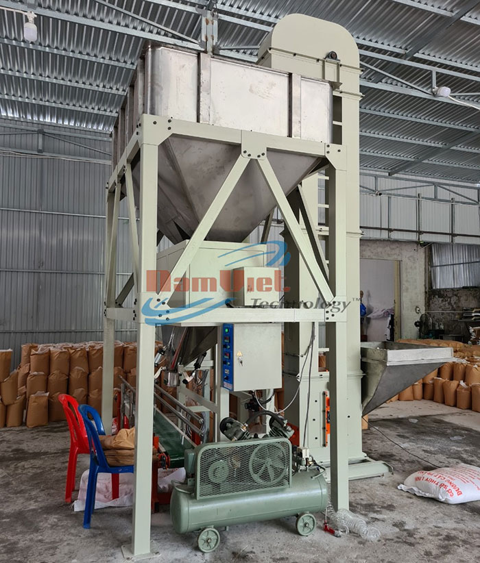 Cân đóng bao hạt 2 phễu