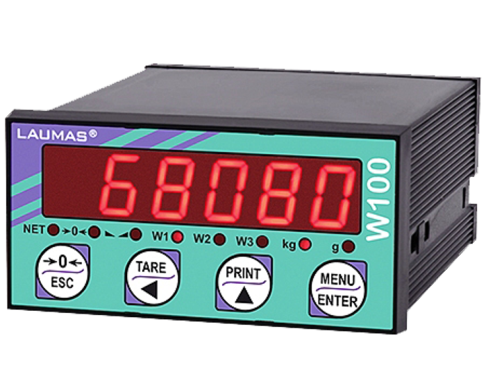 Bộ chỉ thị cân điện tử Laumas W100