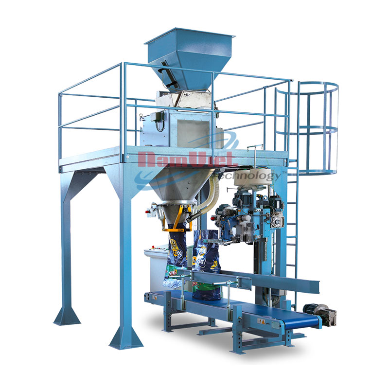 Máy đóng bao đa dạng nguyên liệu hạt.