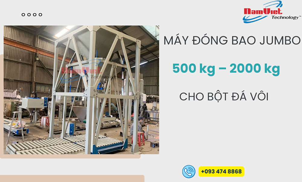 M&aacute;y đ&oacute;ng bao Jumbo 500 kg &ndash; 2000 kg.