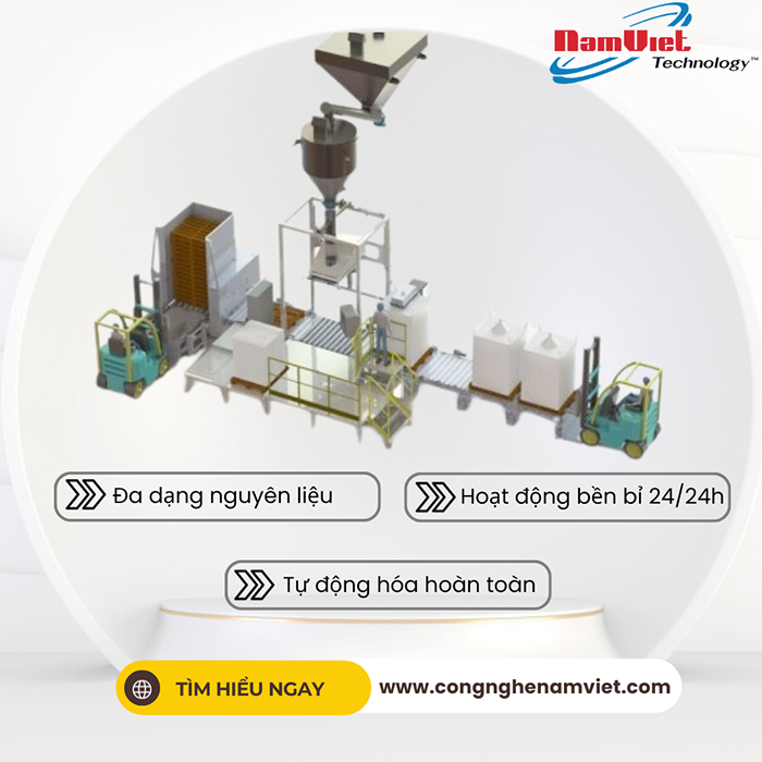 máy đóng bao tự động hoàn toàn