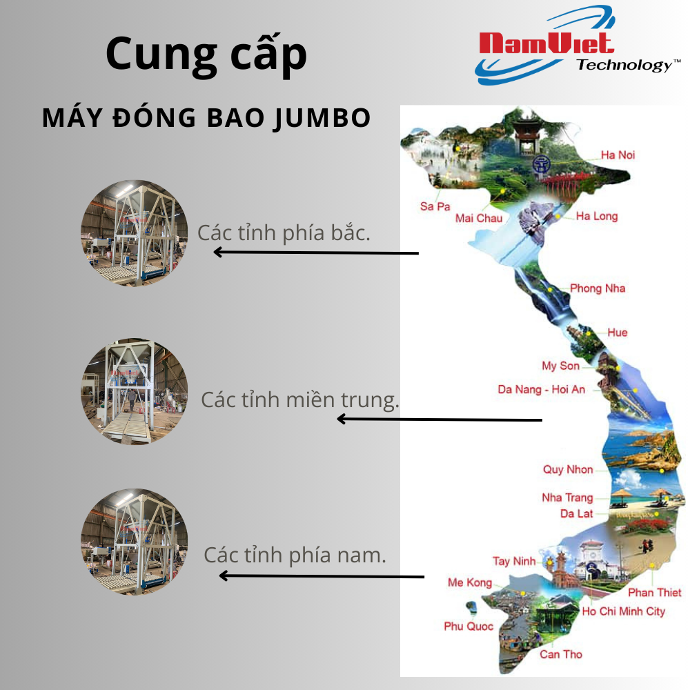 cung cấp m&aacute;y đ&oacute;ng bao jumbo to&agrave;n quốc