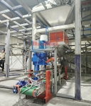 Máy đóng bao đường 2 phễu cân – năng suất 12 bao/phút.