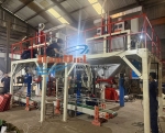 Máy đóng bao tinh bột sắn – năng suất 250 bao/giờ.
