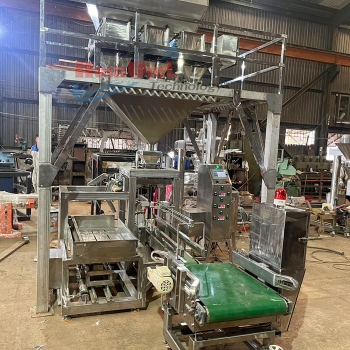 Dây chuyền đóng gói trà sữa túi 100g – 5000g.