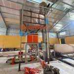 Máy đóng bao hạt ngô 2 phễu cân