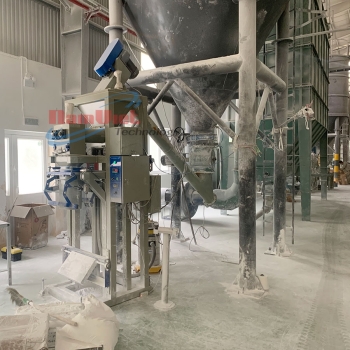 Máy đóng bao vôi bột tốc độ 200 bao/giờ