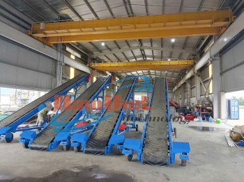 Băng tải nâng hạ