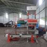 Máy đóng bao phân bón bột + hạt – năng suất 200 bao giờ.