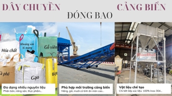 Giải pháp đóng bao tự động – Ổn định cao trong môi trường ăn mòn muối biển.