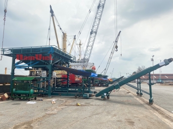 Cân đóng bao phân bón DAP, Kali, NPK