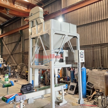 Cân đóng bao thức ăn gia súc 1 phễu cân