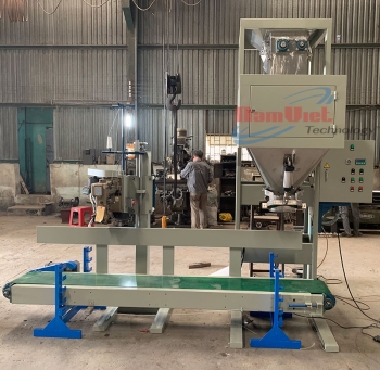 Cân đóng bao bột mì 1 phễu cân