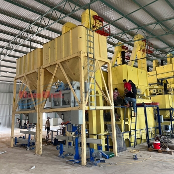 Cân đóng bao bột mịn tự động bao bì 50kg