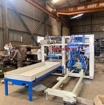 Máy đóng bao hạt tự động bao bì trọng lượng 50kg