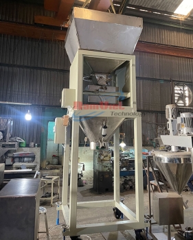 Cân đóng bao thức ăn thủy sản 1 phễu cân