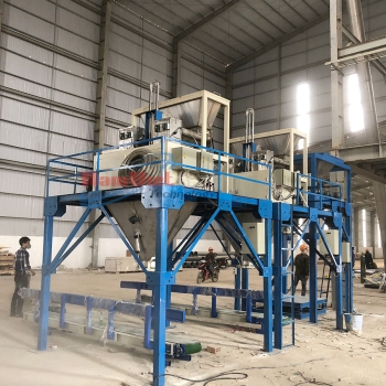 Cân đóng bao bột mì 2 phễu cân