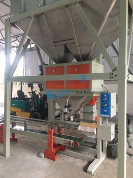 Cân đóng bao đậu xanh 2 phễu cân