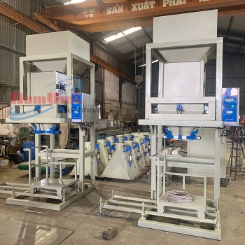 Máy đóng bao ớt 1 phễu cân