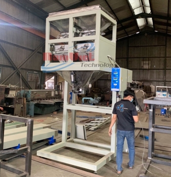 Máy đóng bao gạo 2 phễu cân
