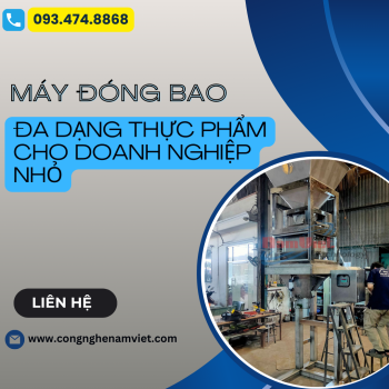 Doanh nghiệp nhỏ nên chọn máy đóng bao thực phẩm như thế nào?