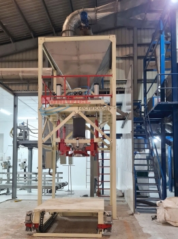Hệ thống cân đóng bao Jumbo tinh bột sắn.