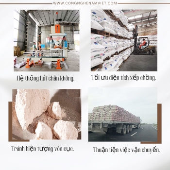 Đóng bao bột mịn: Vì sao “hút chân không” lại quan trọng đến vậy?