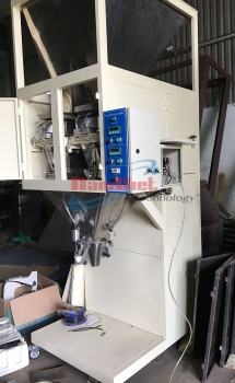 Cân đóng gói 2 phễu cân công suất 600 túi/giờ