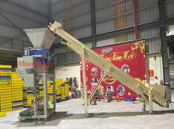 Máy đóng bao ớt 2 phễu cân
