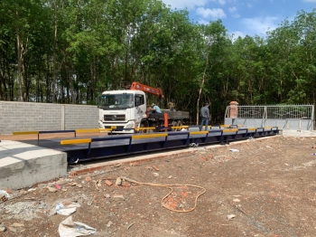 Lắp đặt hệ thống Cân xe tải